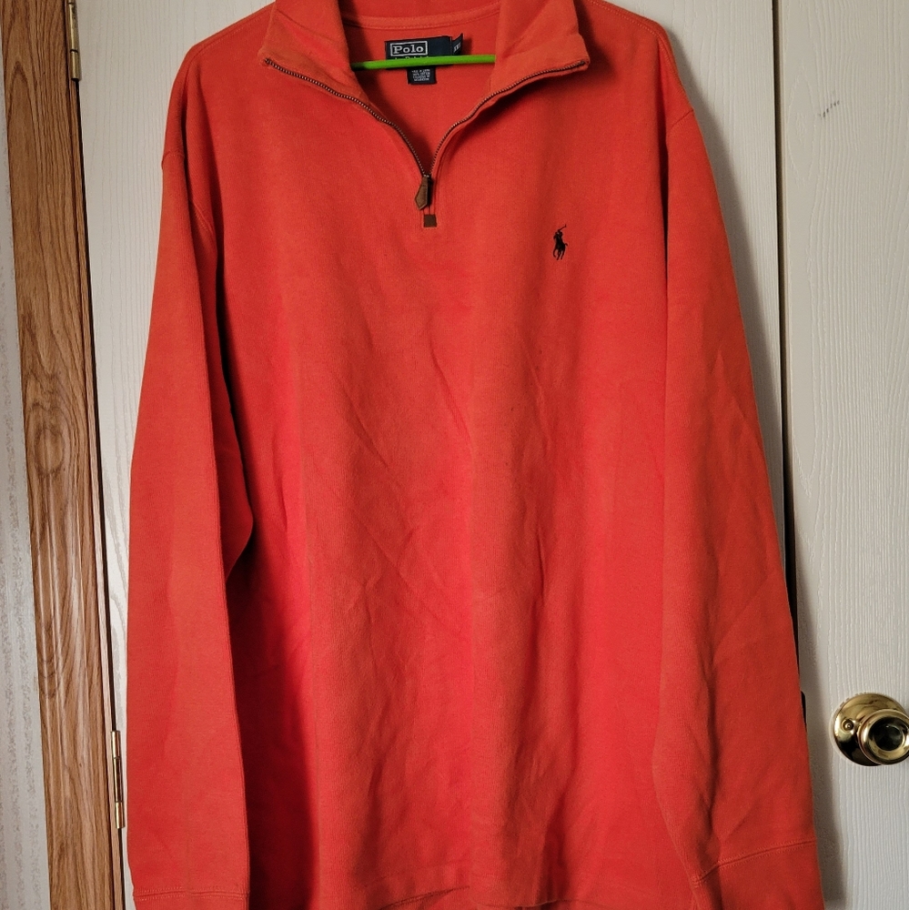 Zip Long Sleeve Polo by Ralph Lauren
